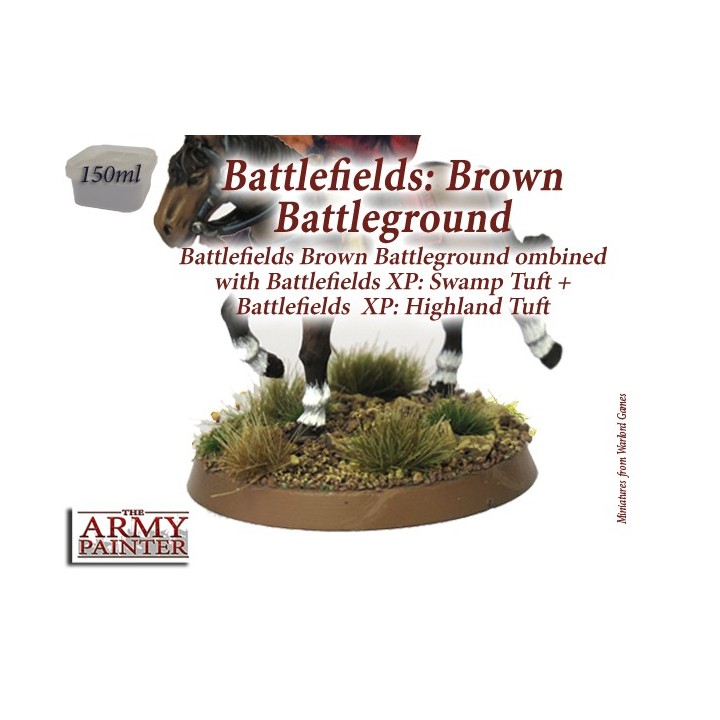 Army Painter - Painter - Battlefields : Brown Battleground basing
