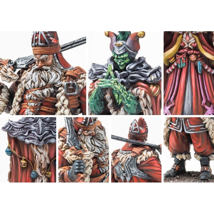 Le pack de 2 figurines pour le Narrative Scenario Jolly and Mean à Conquest !