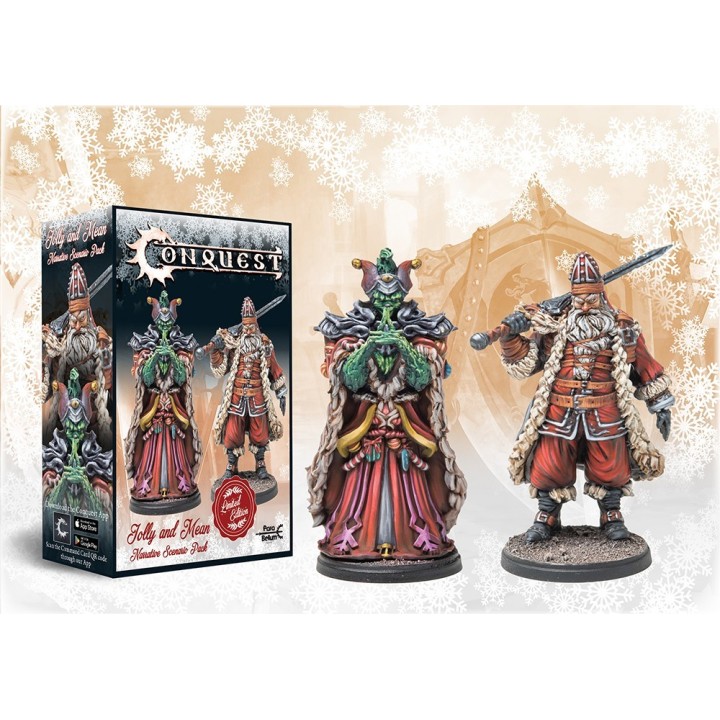 Le pack de 2 figurines pour le Narrative Scenario Jolly and Mean à Conquest !