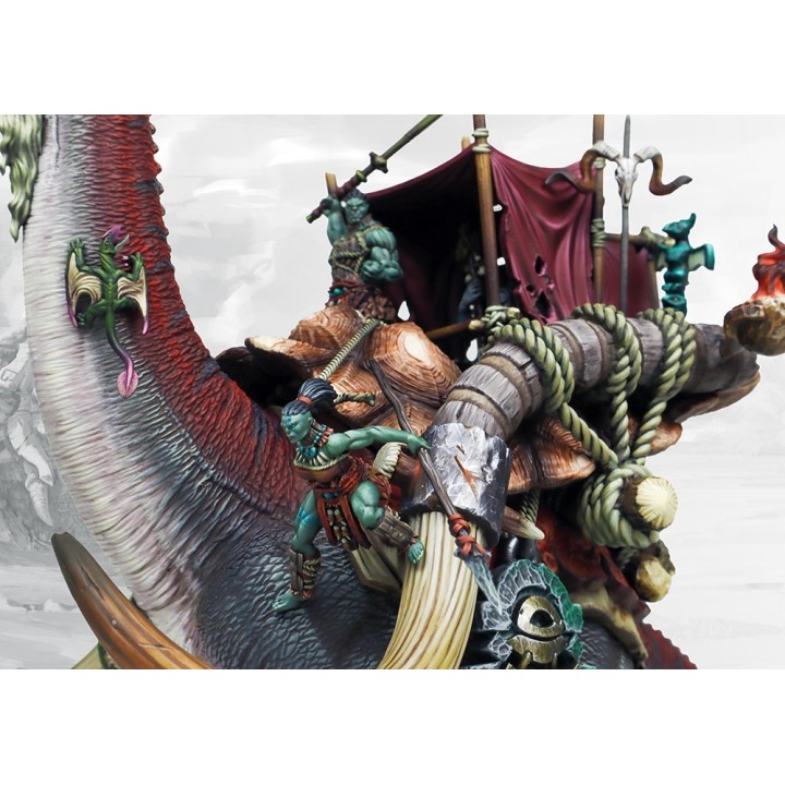 Figurine de Tontorr pour les W'adrhun de Conquest (Para Bellum Wargames)