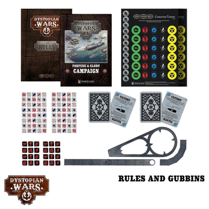 Figurines du Fortune and Glory 2 Players Starter Set pour Dystopian Wars