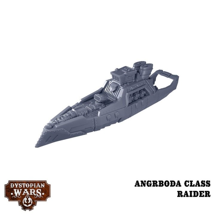 Figurines des Scandinavian Support Squadrons de l'Imperium pour Dystopian Wars