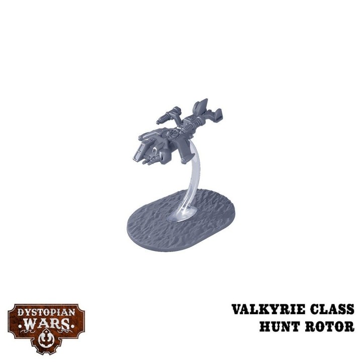 Figurines des Scandinavian Support Squadrons de l'Imperium pour Dystopian Wars