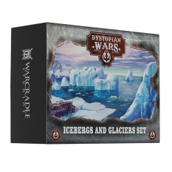 Dystopian Wars - Icebergs and Glaciers Set