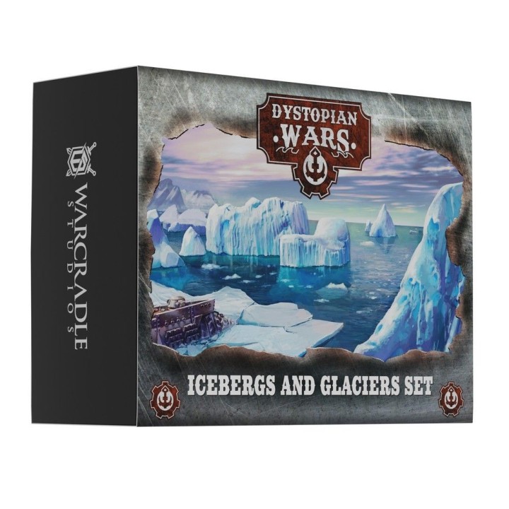Le set Icebergs and Glaciers pour meubler les tables de Dystopian Wars :)