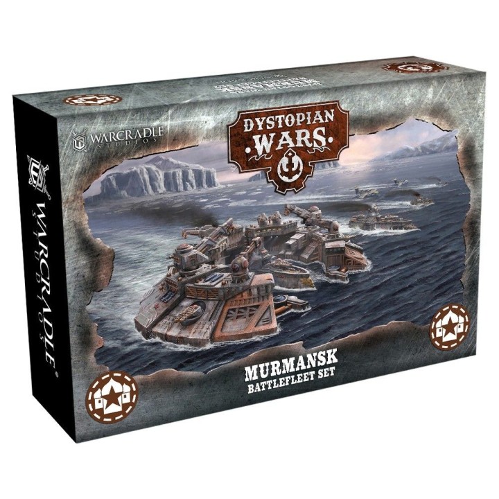 Figurines du Murmansk Battelfleet Set (Commonwealth) à Dystopian Wars
