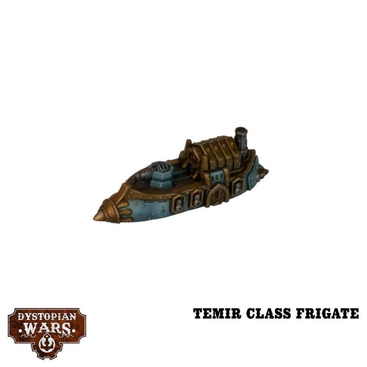 Figurines de l'Anatolia Battlefleet Set pour le Sultanate de Dystopian Wars