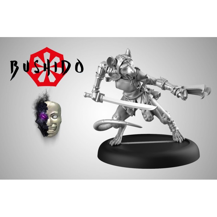 Figurine de Zoko (VF) du Culte de Yurei à Bushido (GCT Studio)