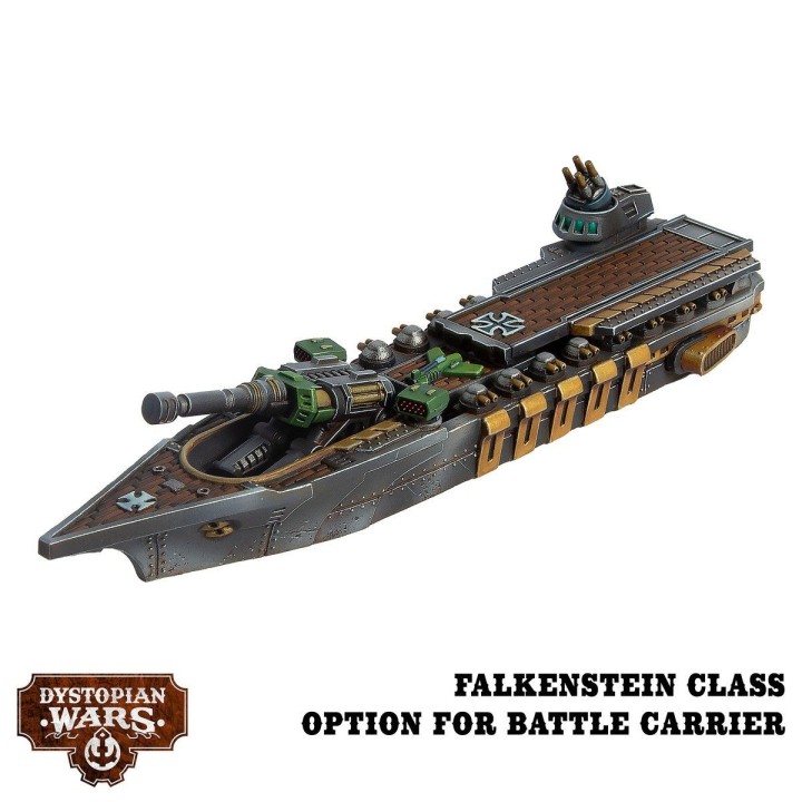 Figurines du Falkenstein Battlefleet Set (Imperium) de Dystopian Wars