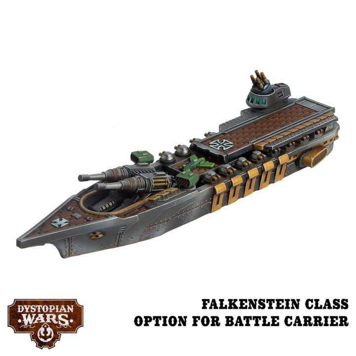 Figurines du Falkenstein Battlefleet Set (Imperium) de Dystopian Wars