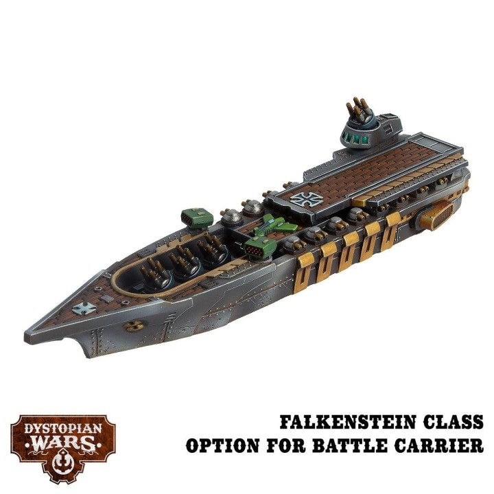 Figurines du Falkenstein Battlefleet Set (Imperium) de Dystopian Wars