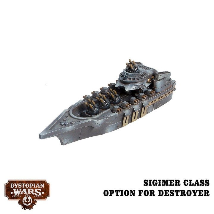 Figurines du Falkenstein Battlefleet Set (Imperium) de Dystopian Wars