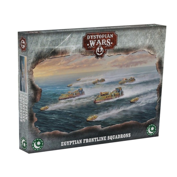 Figurines de l'Egyptian Frontline Squadrons pour le Dystopian Wars