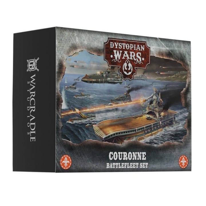Figurines du Couronne Battlefleet Set (Alliance) de Dystopian Wars