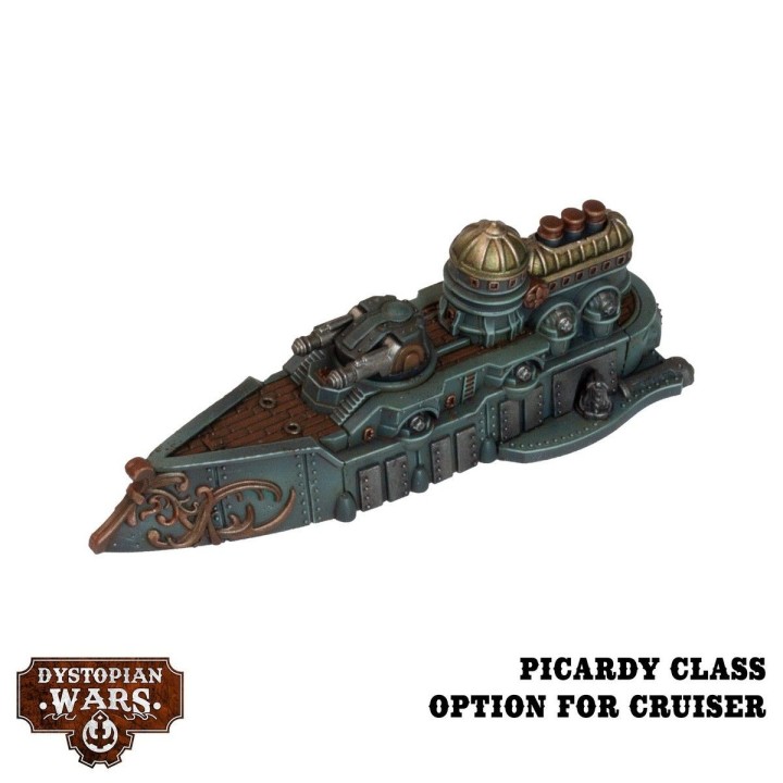 Figurines du Couronne Battlefleet Set (Alliance) de Dystopian Wars