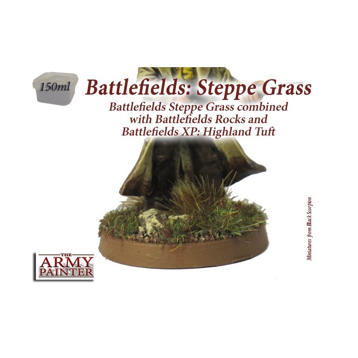 Army Painter - Painter - Battlefields : Steppe Grass Static