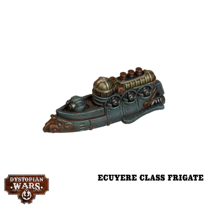 Figurines du Couronne Battlefleet Set (Alliance) de Dystopian Wars