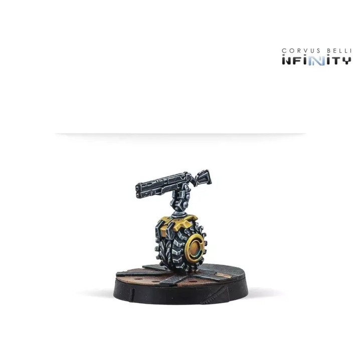 Figurine Infinity de Fiddler, la petite Toymaker d'Aristeia!