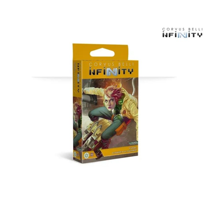 Figurine Infinity de Fiddler, la petite Toymaker d'Aristeia!