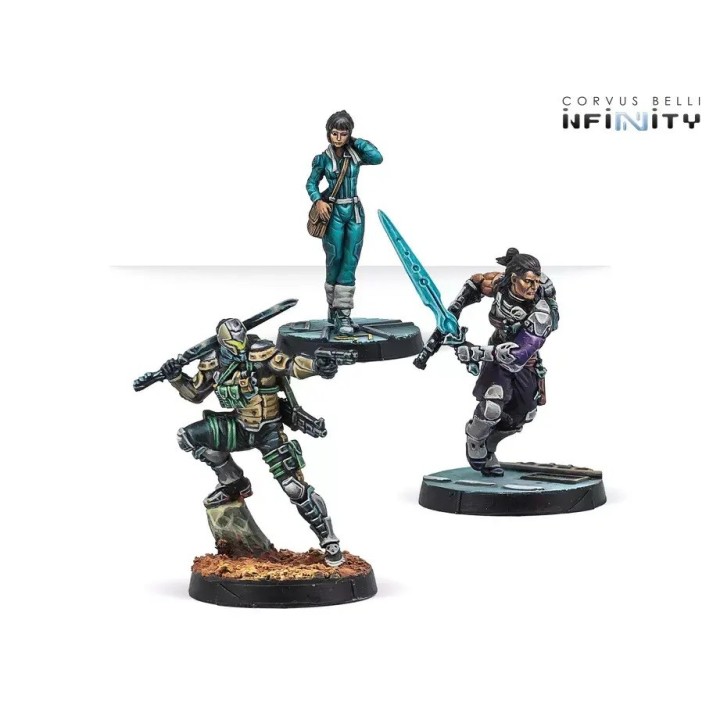 Figurines Infinity du Dire Foes Mission Pack 13 : Blind Spot (par Corvus Belli)