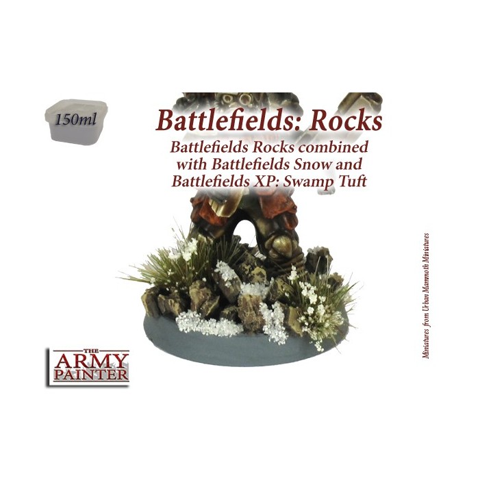 Army Painter - Painter - Battlefields : Battlefield Rocks Basing