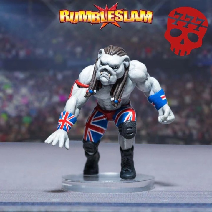Figurine de Baxter (en VF) pour Rumbleslam (TT Combat)