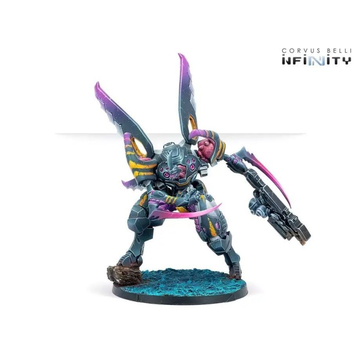 Figurine du Caskuda WCD Jump Operator pour l'Armée Combinée à Infinity de Corvus