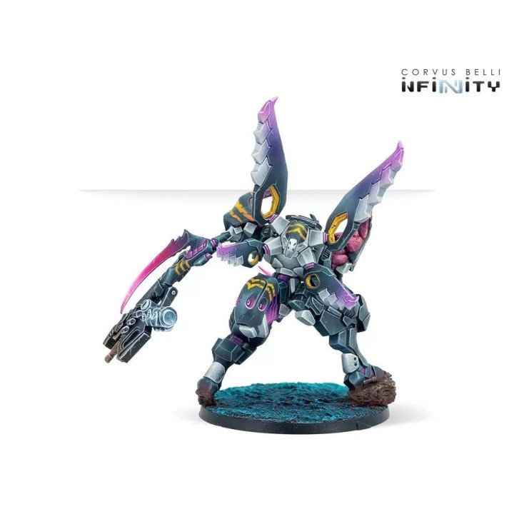 Figurine du Caskuda WCD Jump Operator pour l'Armée Combinée à Infinity de Corvus