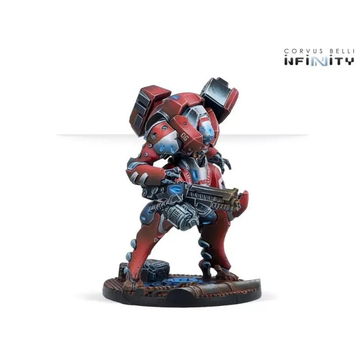 Figurine du Lizard Squadron en version Reinforcement pour les Nomades d'Infinity