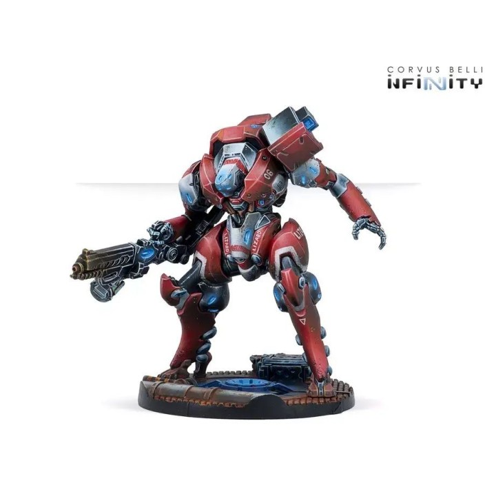 Figurine du Lizard Squadron en version Reinforcement pour les Nomades d'Infinity