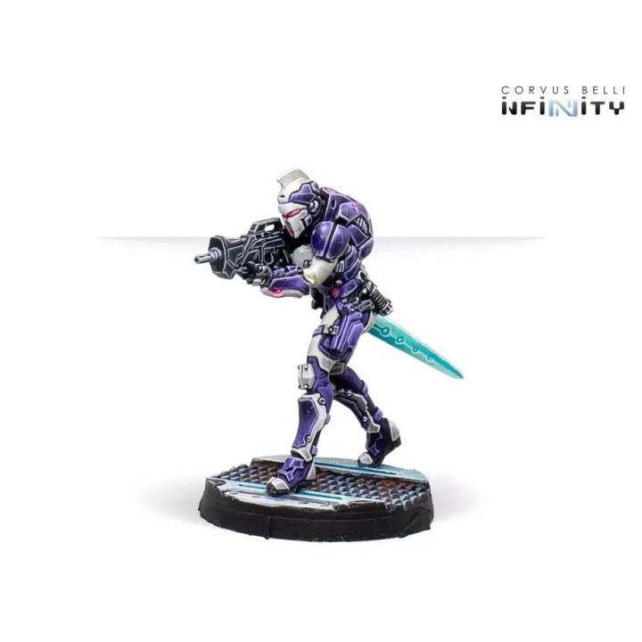 Figurines de Myrmidons pour Aleph à Infinity (Corvus Belli) - Et Code One !