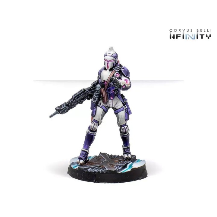 Figurines de Myrmidons pour Aleph à Infinity (Corvus Belli) - Et Code One !