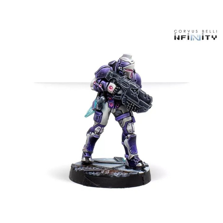 Figurines de Myrmidons pour Aleph à Infinity (Corvus Belli) - Et Code One !