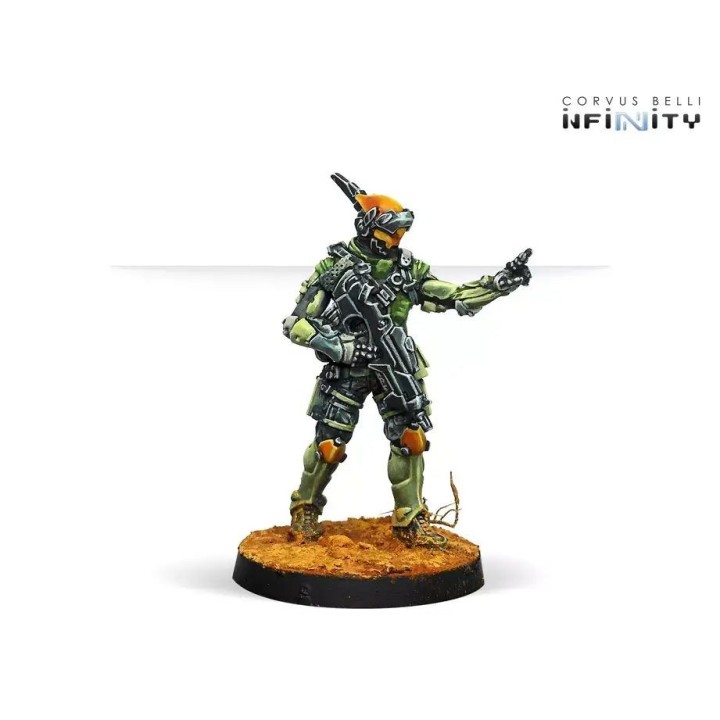 Figurines des Druze Shock Team pour Infinity (Corvus Belli) + Jethro et Arslan !