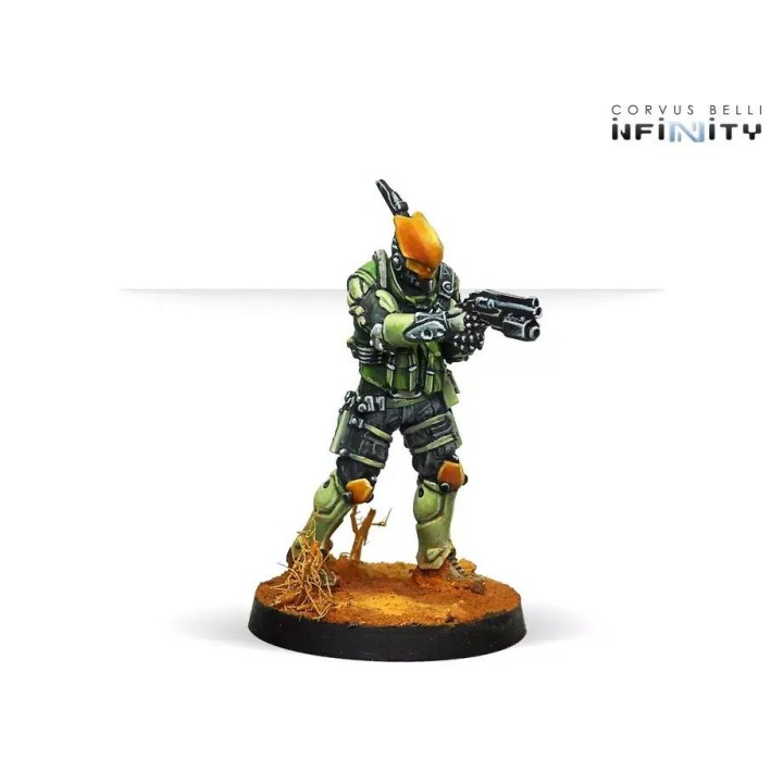Figurines des Druze Shock Team pour Infinity (Corvus Belli) + Jethro et Arslan !