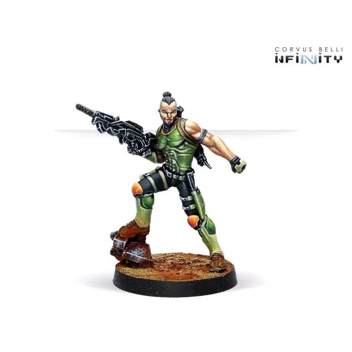 Figurines des Druze Shock Team pour Infinity (Corvus Belli) + Jethro et Arslan !
