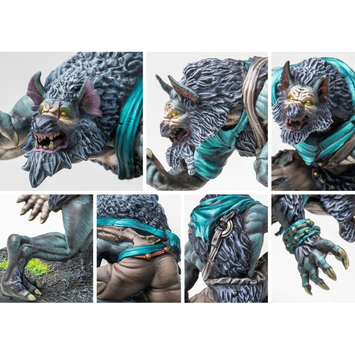 Figurines du Werewargs pour les Nords à Conquest (Para Bellum)
