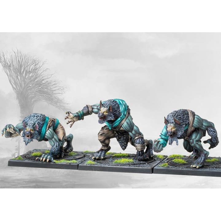 Figurines du Werewargs pour les Nords à Conquest (Para Bellum)