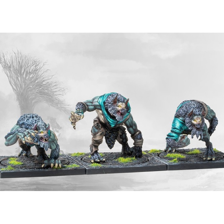 Figurines du Werewargs pour les Nords à Conquest (Para Bellum)