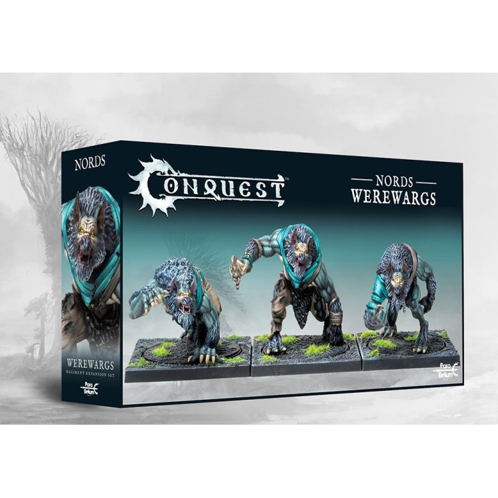 Figurines du Werewargs pour les Nords à Conquest (Para Bellum)