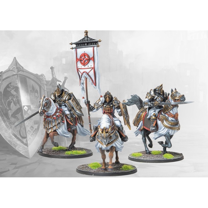 Figurines de l'Order of the Sealed Temple des 100K pour Conquest (Para Bellum)
