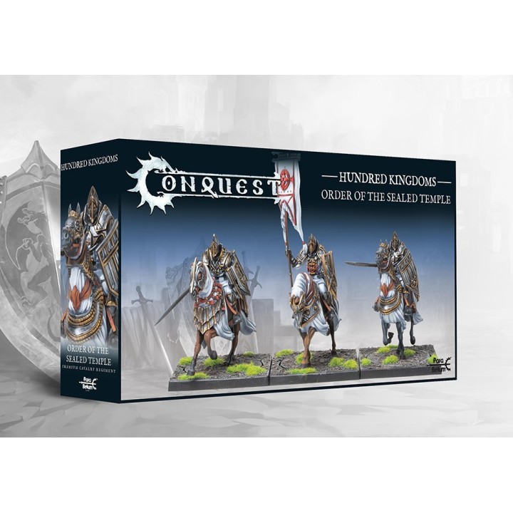 Figurines de l'Order of the Sealed Temple des 100K pour Conquest (Para Bellum)
