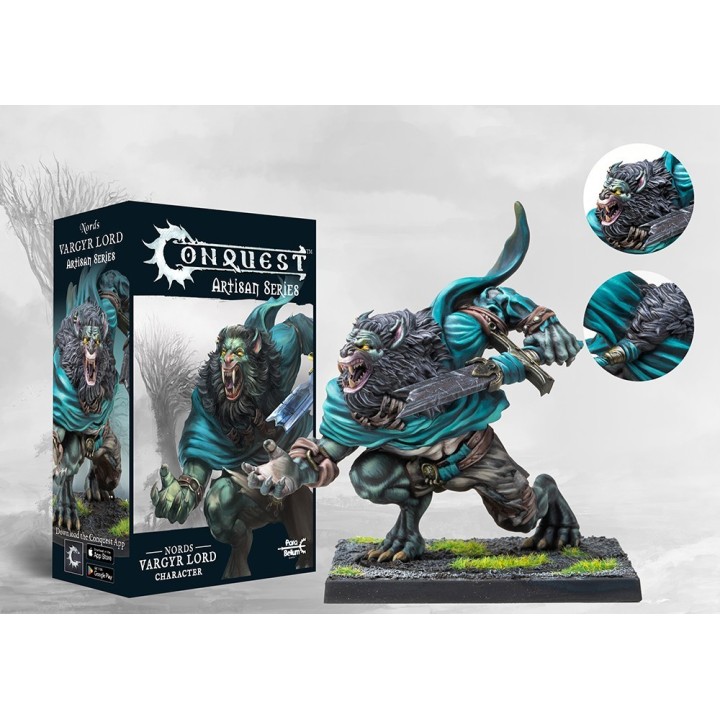 Figurines du Vargyr Lord Artisan Series pour les Nords à Conquest
