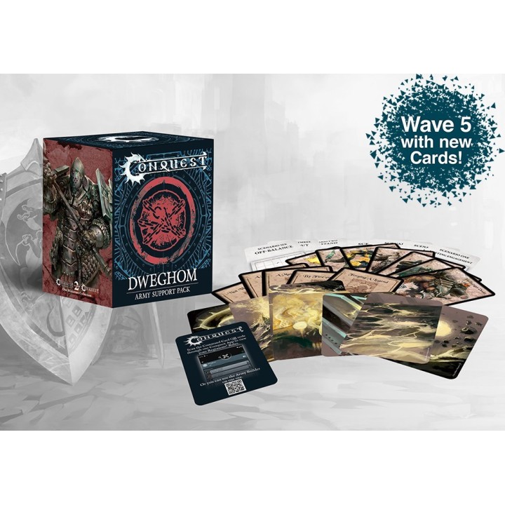 Army Support Pack W5 du Dweghom pour Conquest (para Bellum Wargames)