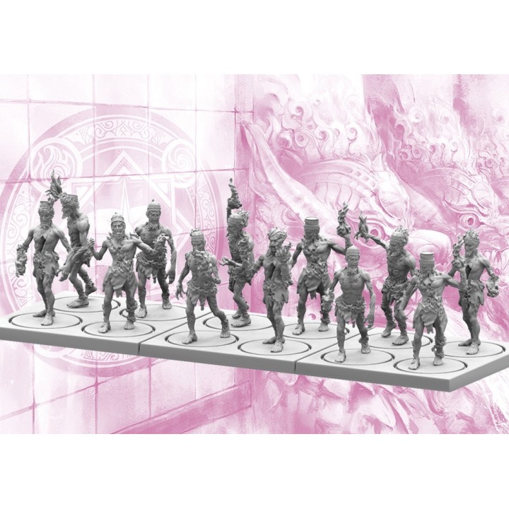 Figurine de Ghols pour les Sorcerer Kings de Conquest (Para Bellum)