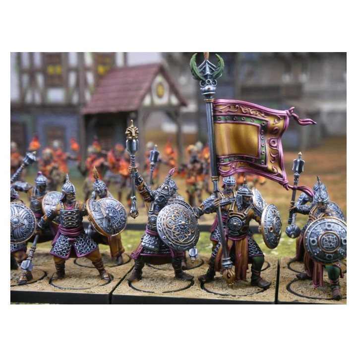 Figurines de Rajakur pour les Sorcerer Kings de Conquest (Para Bellum)