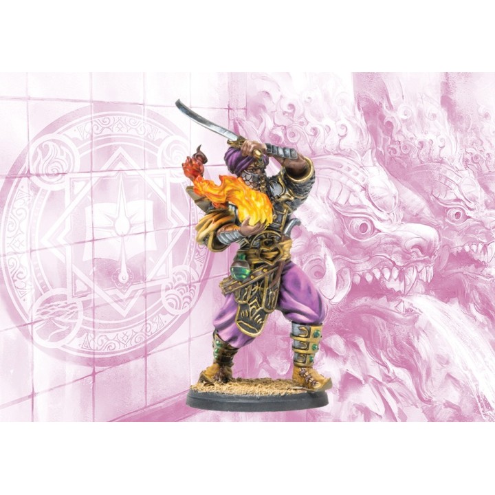 Figurine de Raj des Sorcerer Kings pour Conquest