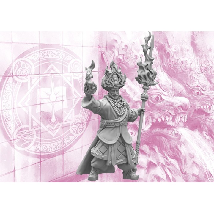 Figurine de Maharajah des Sorcerer Kings pour Conquest