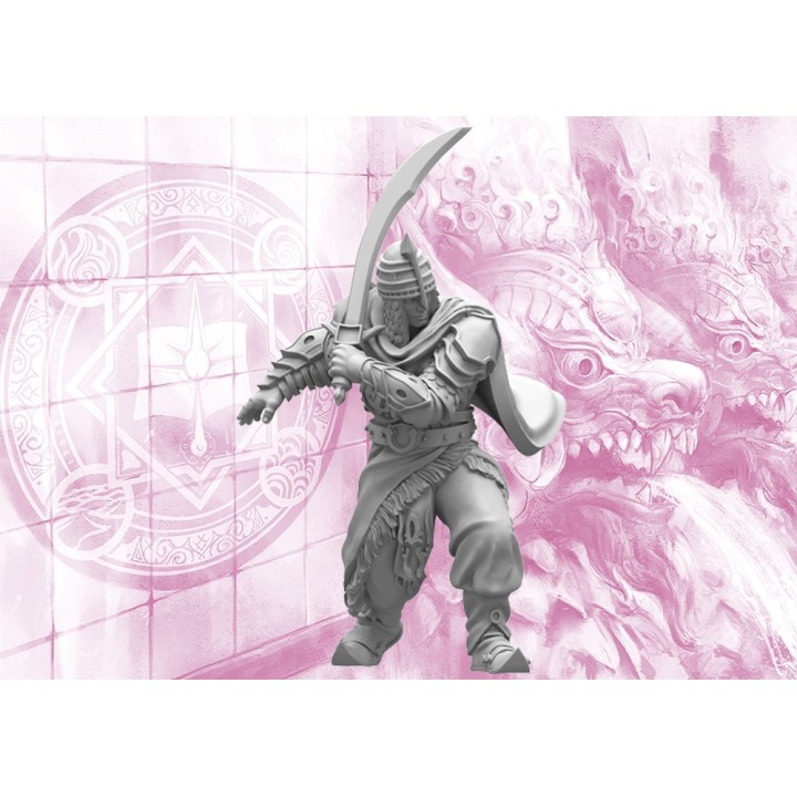 Figurine de Sardar pour les Sorcerer Kings de Conquest