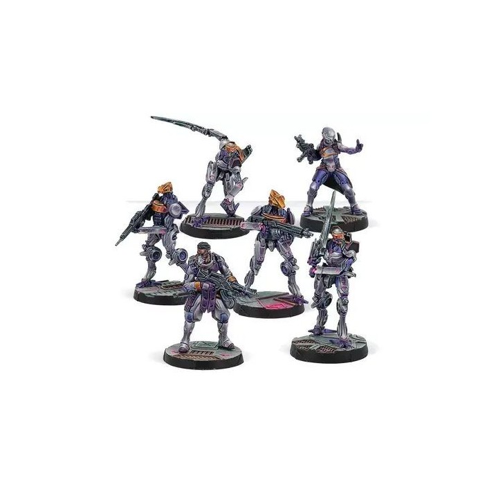 Figurines Infinity du Reinforcements Aleph Pack Alpha (Corvus Belli)